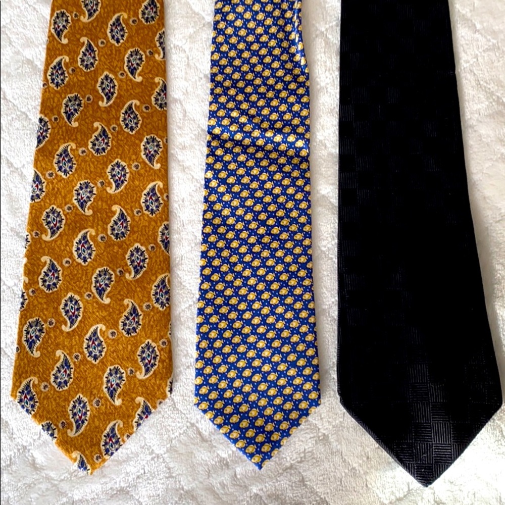 Lot of 3 Designer Ties